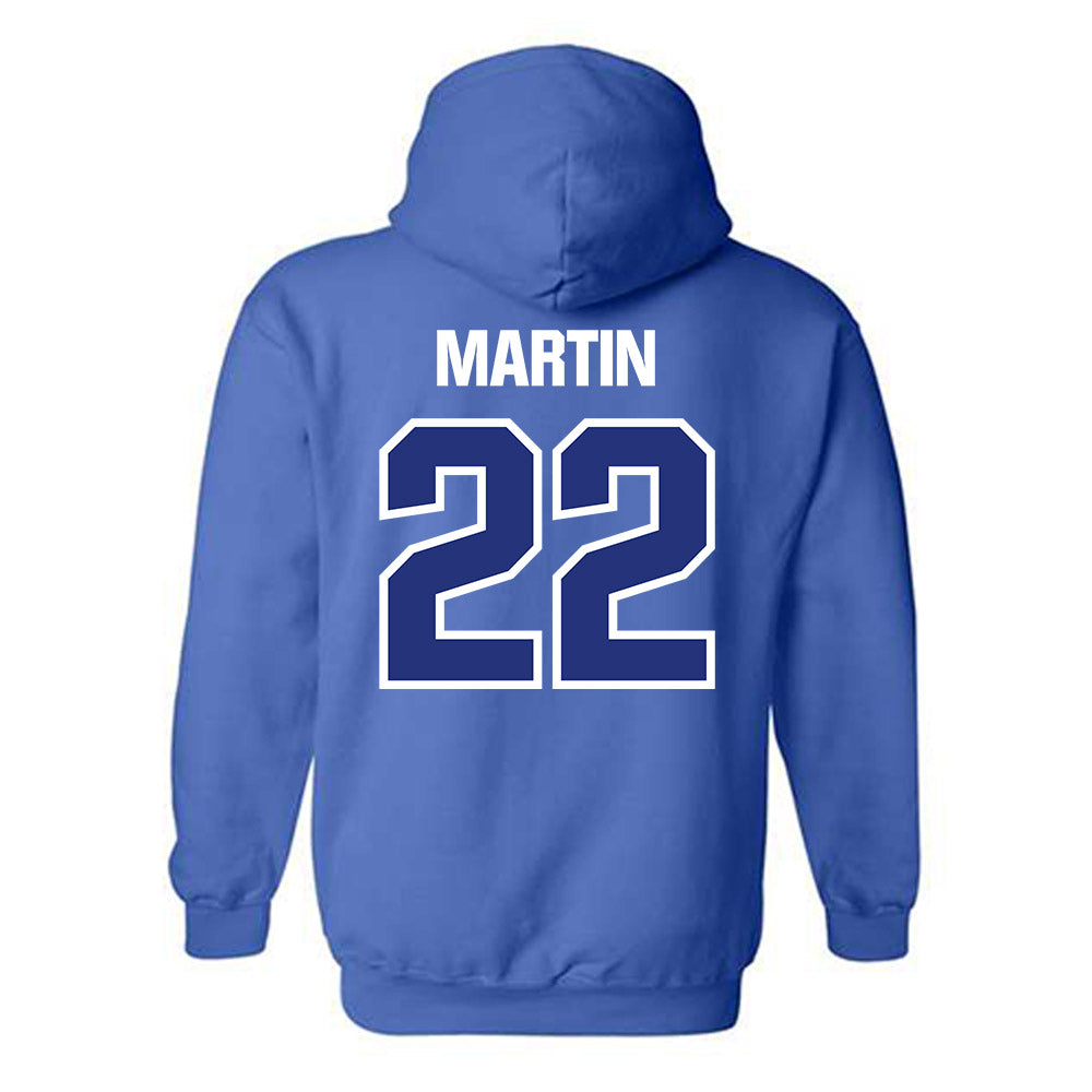 TN State - NCAA Women's Basketball : Erin Martin - Classic Shersey Hooded Sweatshirt-3