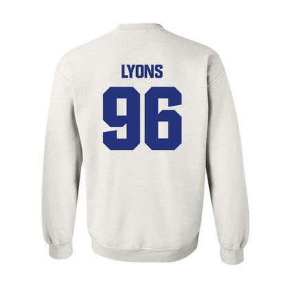 TN State - NCAA Football : Kennland Lyons - Classic Shersey Crewneck Sweatshirt-1