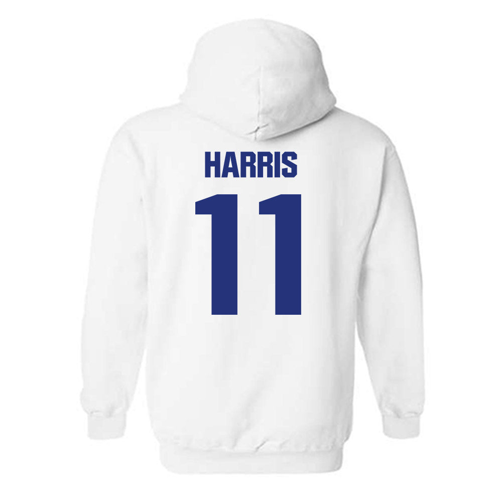 TN State - NCAA Women's Basketball : Genesis Harris - Classic Shersey Hooded Sweatshirt-3