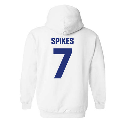 TN State - NCAA Men's Basketball : Jabrion Spikes - Classic Shersey Hooded Sweatshirt-2