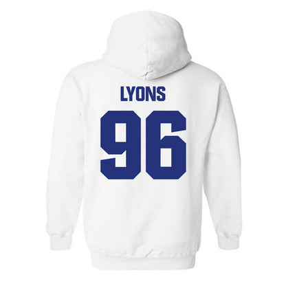 TN State - NCAA Football : Kennland Lyons - Classic Shersey Hooded Sweatshirt-1