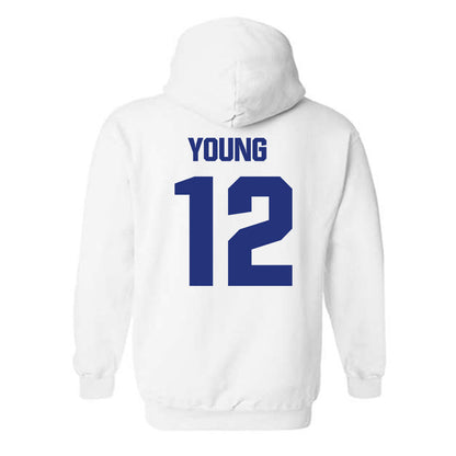 TN State - NCAA Women's Basketball : Zoe Young - Classic Shersey Hooded Sweatshirt-3