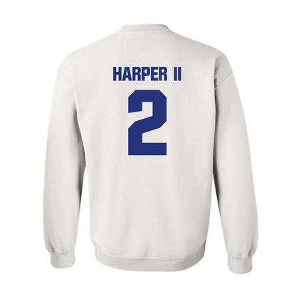 TN State - NCAA Men's Basketball : Travis Harper II - Classic Shersey Crewneck Sweatshirt-3