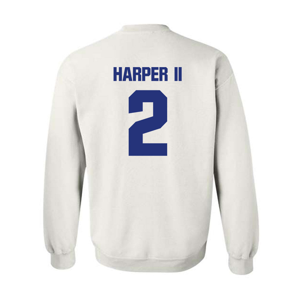 TN State - NCAA Men's Basketball : Travis Harper II - Classic Shersey Crewneck Sweatshirt-2