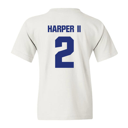 TN State - NCAA Men's Basketball : Travis Harper II - Classic Shersey Youth T-Shirt-2