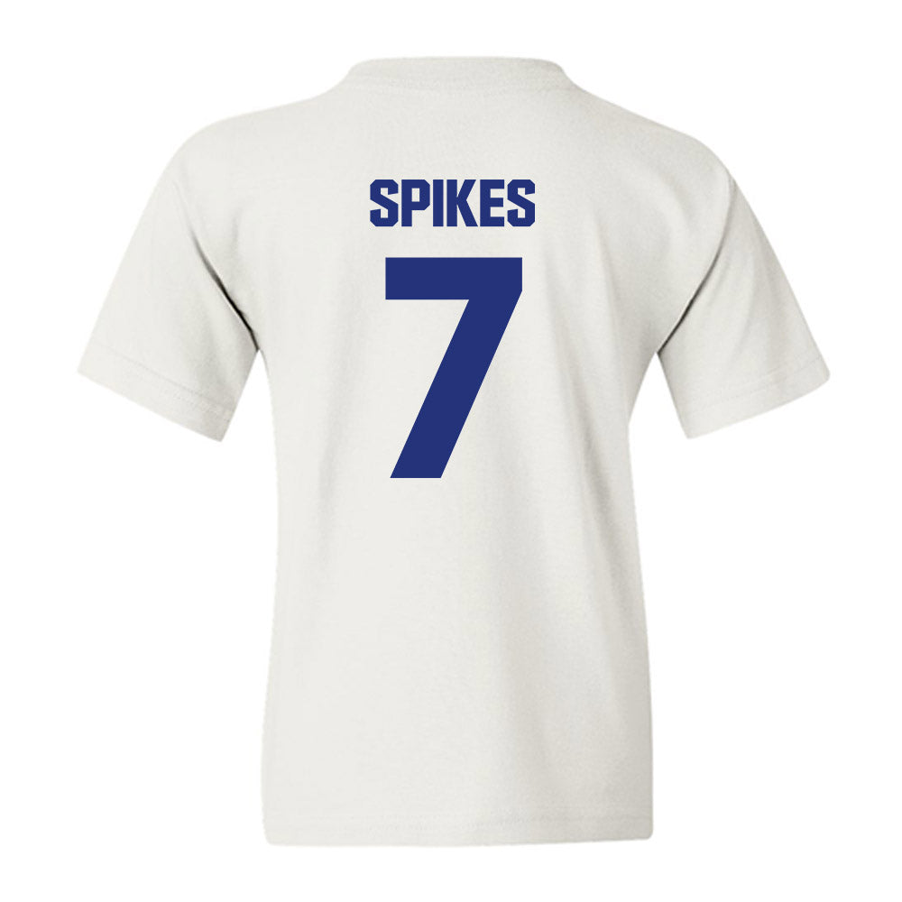TN State - NCAA Men's Basketball : Jabrion Spikes - Classic Shersey Youth T-Shirt-2