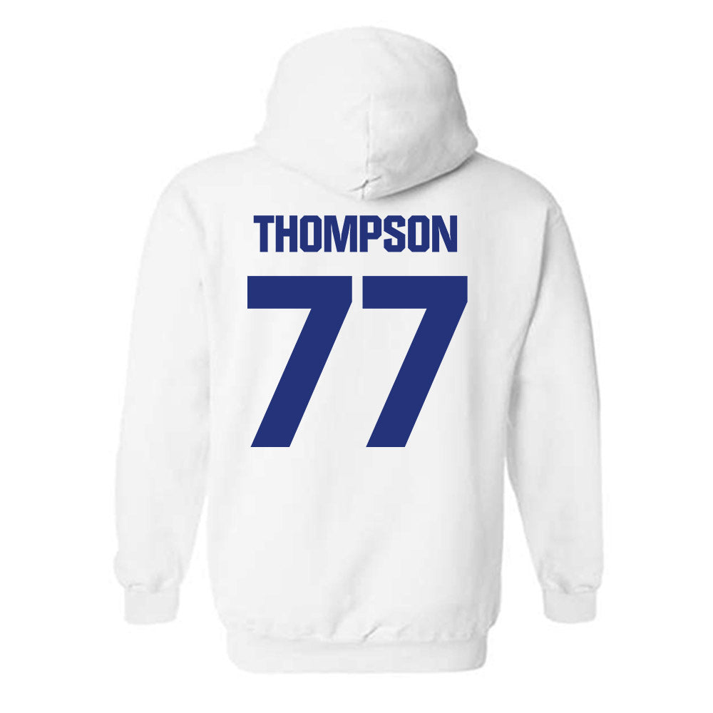 TN State - NCAA Football : Donovan Thompson - Classic Shersey Hooded Sweatshirt-1