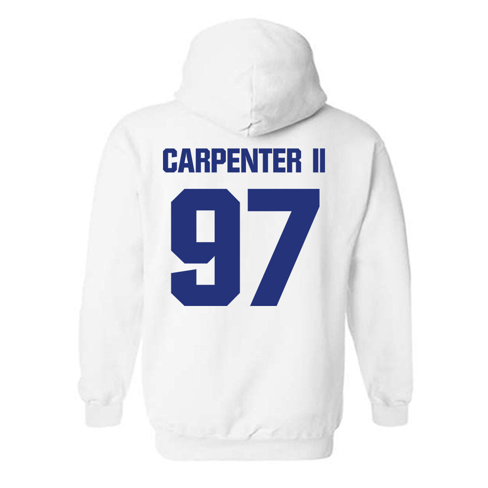 TN State - NCAA Football : Terence Carpenter II - Classic Shersey Hooded Sweatshirt-2