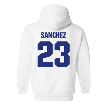 TN State - NCAA Women's Basketball : Sadie Sanchez - Classic Shersey Hooded Sweatshirt-3