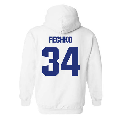 TN State - NCAA Men's Ice Hockey : Trey Fechko - Classic Shersey Hooded Sweatshirt-3