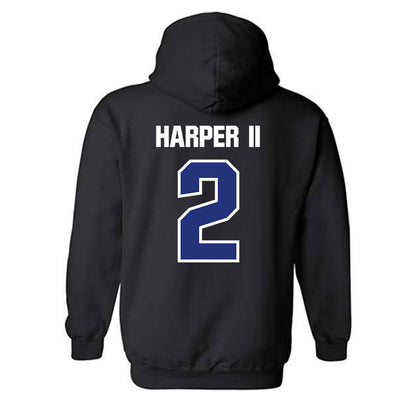 TN State - NCAA Men's Basketball : Travis Harper II - Classic Shersey Hooded Sweatshirt-1