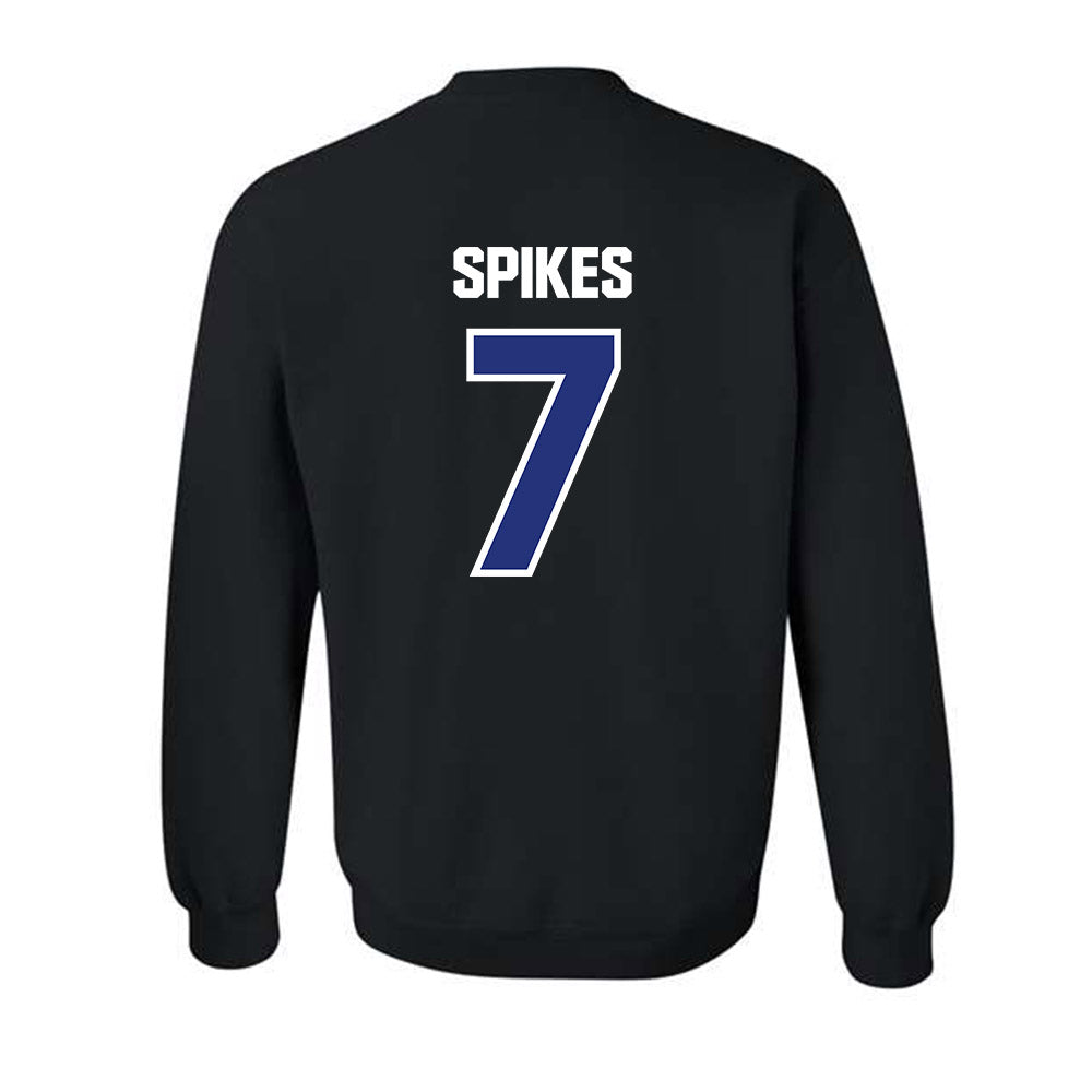 TN State - NCAA Men's Basketball : Jabrion Spikes - Classic Shersey Crewneck Sweatshirt-1