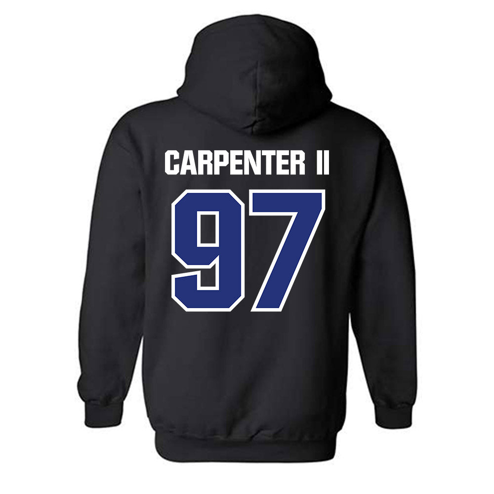 TN State - NCAA Football : Terence Carpenter II - Classic Shersey Hooded Sweatshirt-1