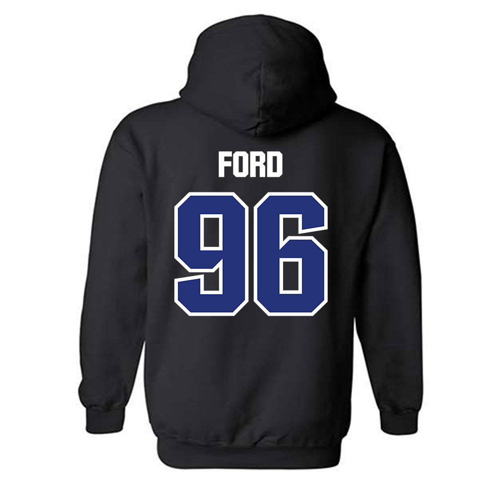 TN State - NCAA Men's Ice Hockey : Odin Ford - Classic Shersey Hooded Sweatshirt-1