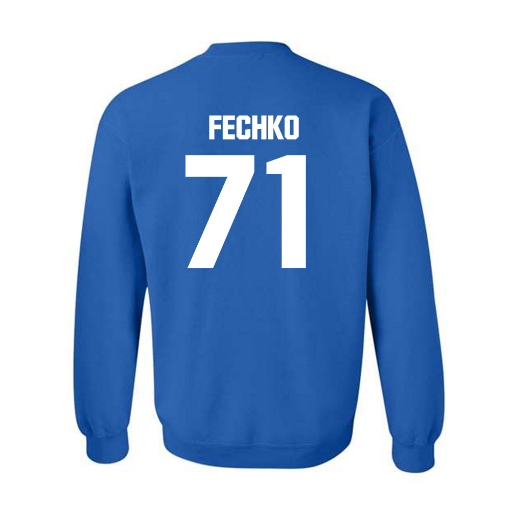 TN State - NCAA Men's Ice Hockey : Marcus Fechko - Classic Shersey Crewneck Sweatshirt-3
