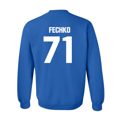 TN State - NCAA Men's Ice Hockey : Marcus Fechko - Classic Shersey Crewneck Sweatshirt-3