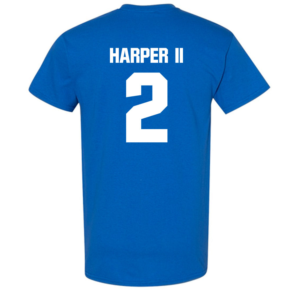 TN State - NCAA Men's Basketball : Travis Harper II - Classic Shersey T-Shirt-2