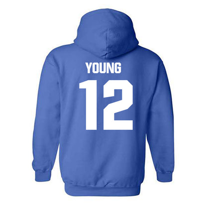 TN State - NCAA Women's Basketball : Zoe Young - Classic Shersey Hooded Sweatshirt-2