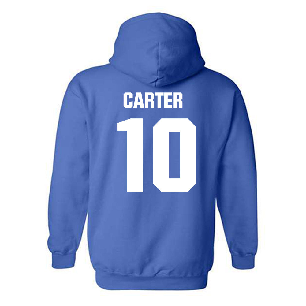 TN State - NCAA Women's Volleyball : Italya Carter - Classic Shersey Hooded Sweatshirt-2