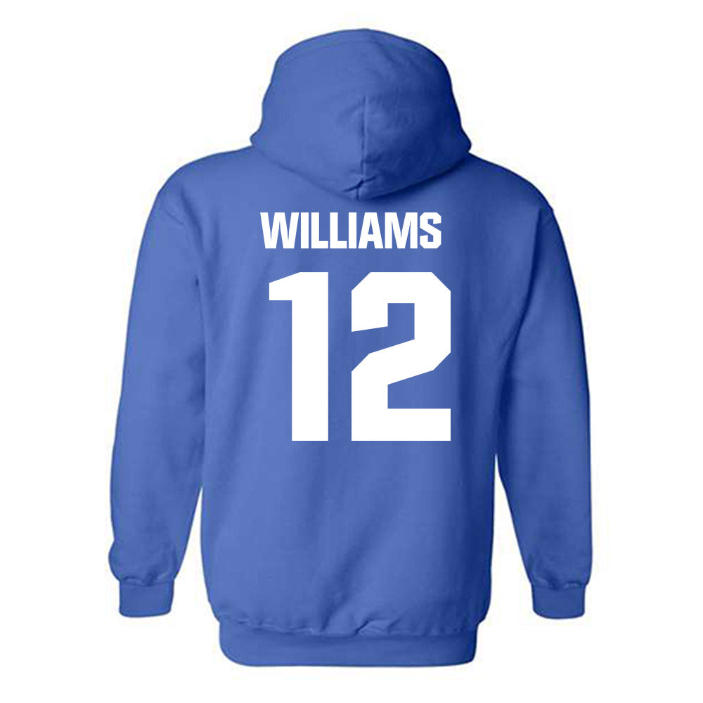 TN State - NCAA Men's Basketball : Carlous Williams - Classic Shersey Hooded Sweatshirt-3