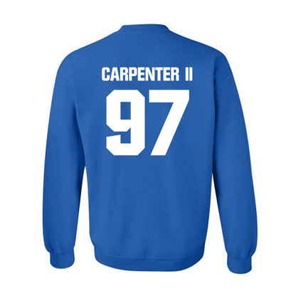 TN State - NCAA Football : Terence Carpenter II - Classic Shersey Crewneck Sweatshirt-2