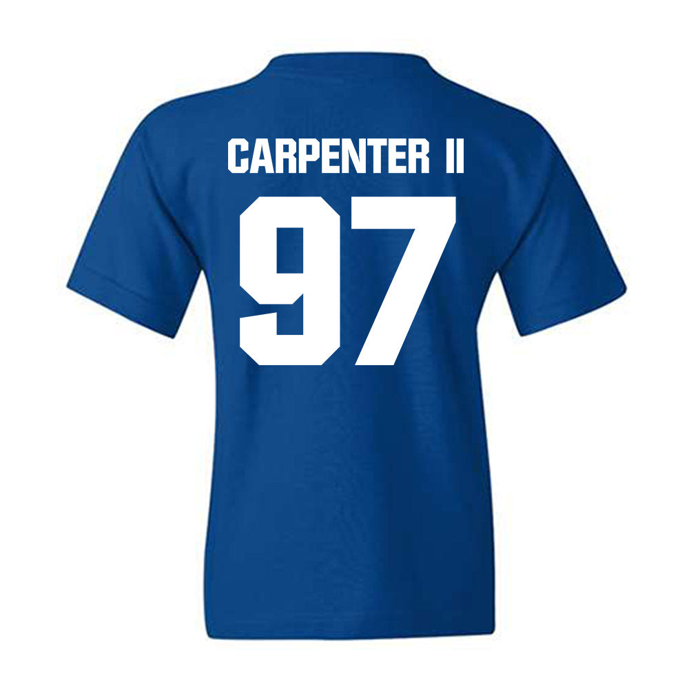 TN State - NCAA Football : Terence Carpenter II - Classic Shersey Youth T-Shirt-2