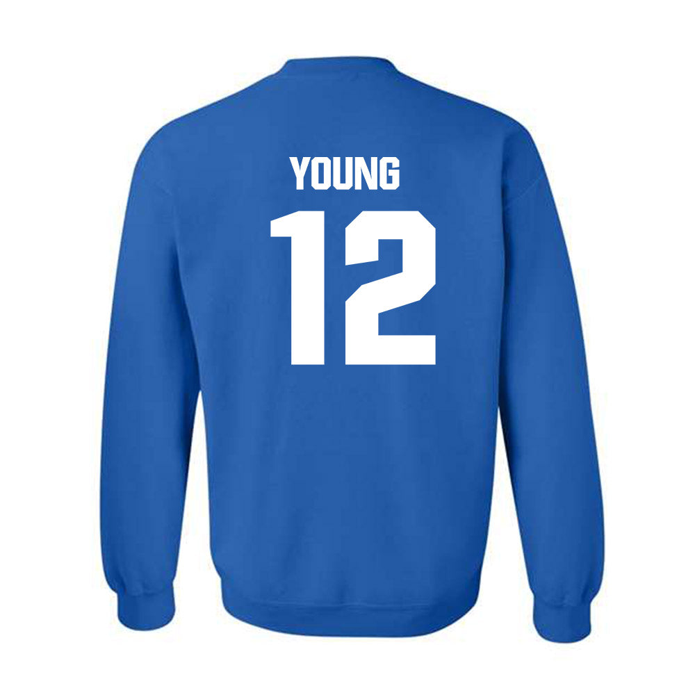 TN State - NCAA Women's Basketball : Zoe Young - Classic Shersey Crewneck Sweatshirt-2