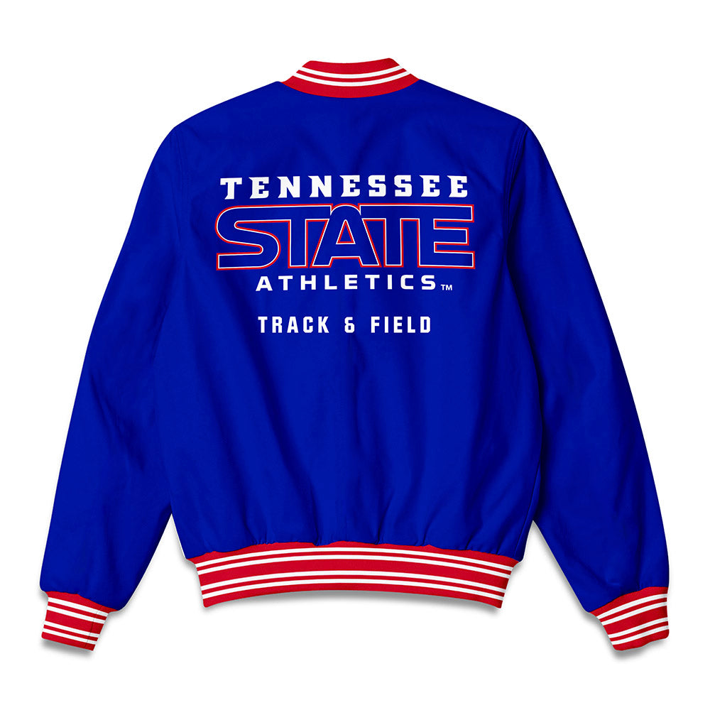 TN State - NCAA Men's Track & Field : Jonathan Wade - Bomber Jacket-1
