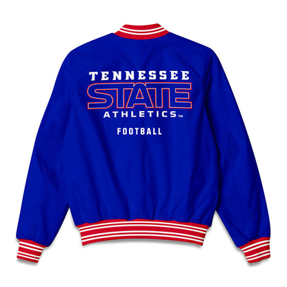 TN State - NCAA Football : Tyree Begne - Bomber Jacket-1