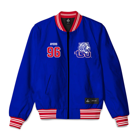 TN State - NCAA Football : Shaun Ayers - Bomber Jacket-0