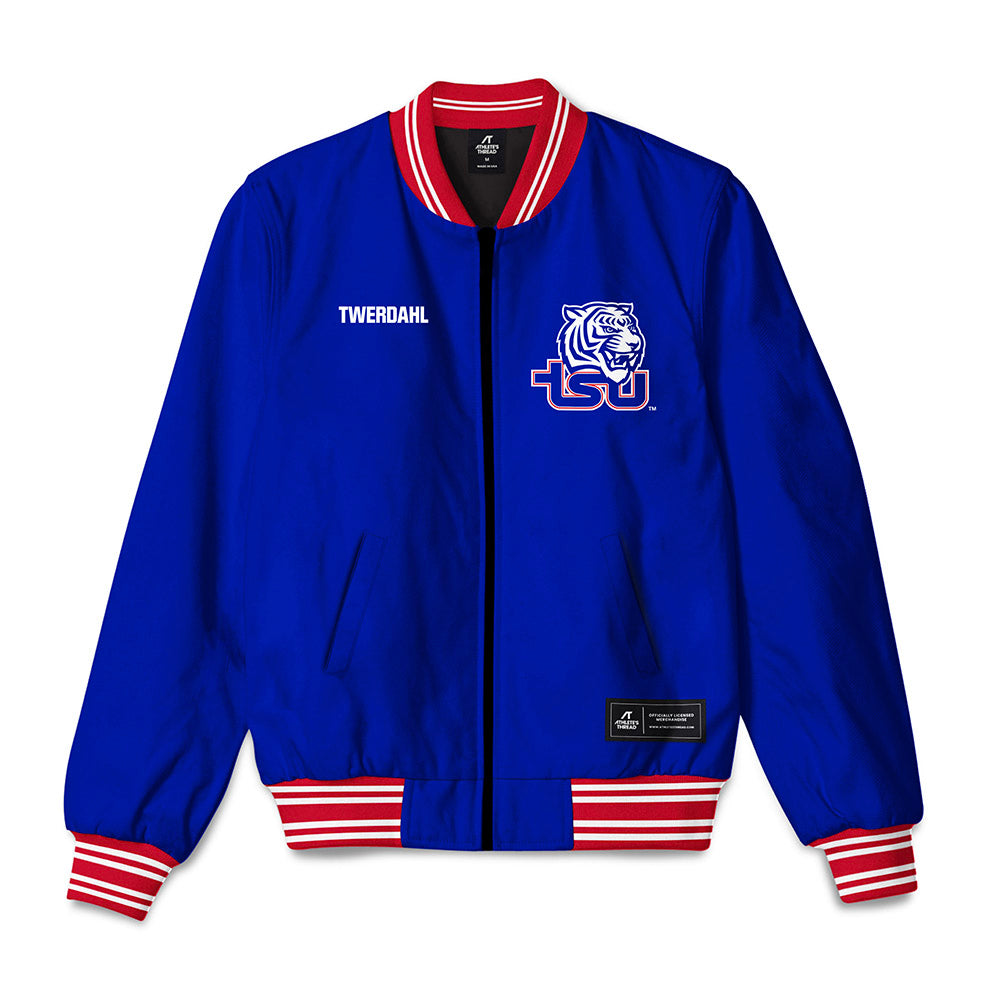 TN State - NCAA Men's Golf : Bo Twerdahl - Bomber Jacket-0