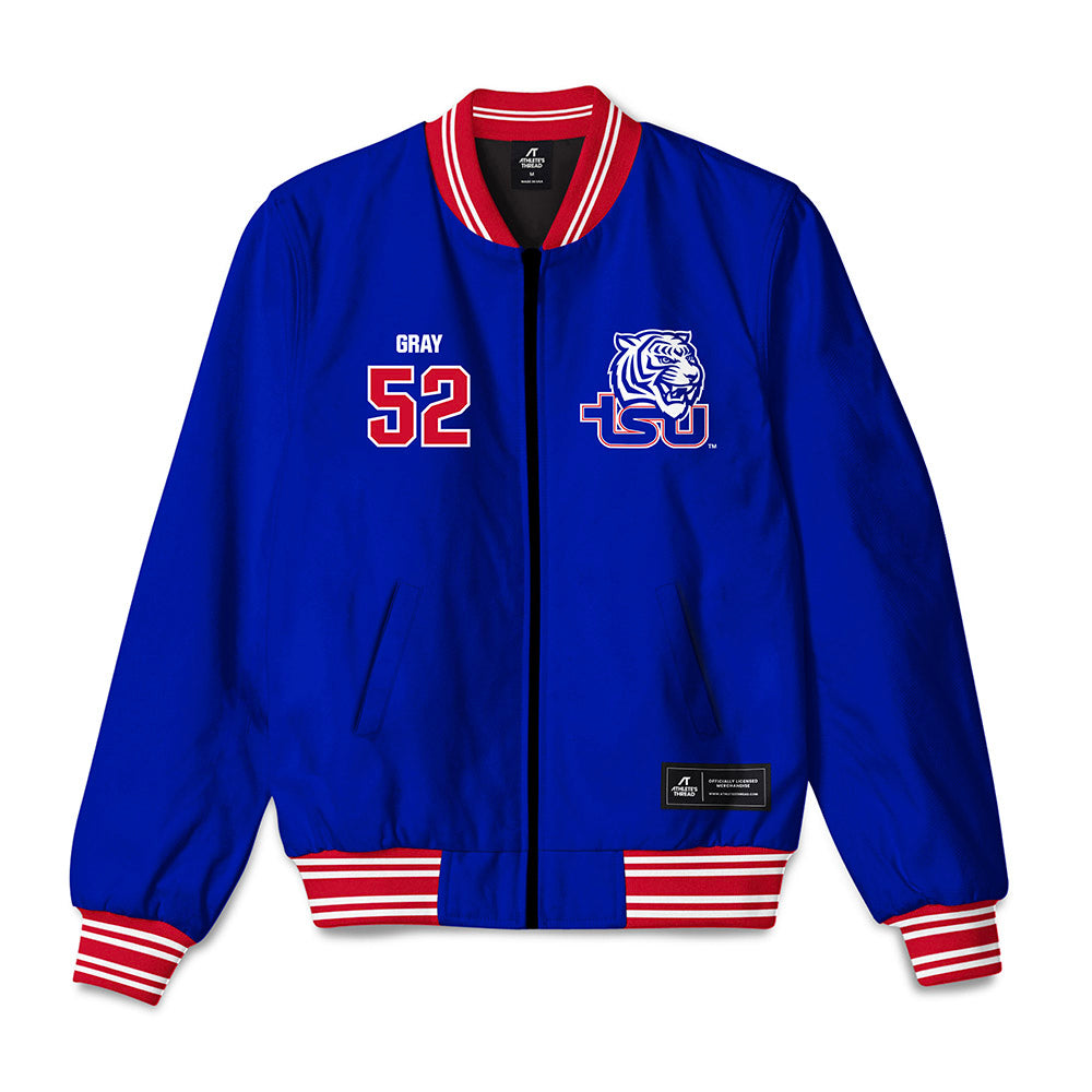 TN State - NCAA Football : Bryce Gray - Bomber Jacket-0