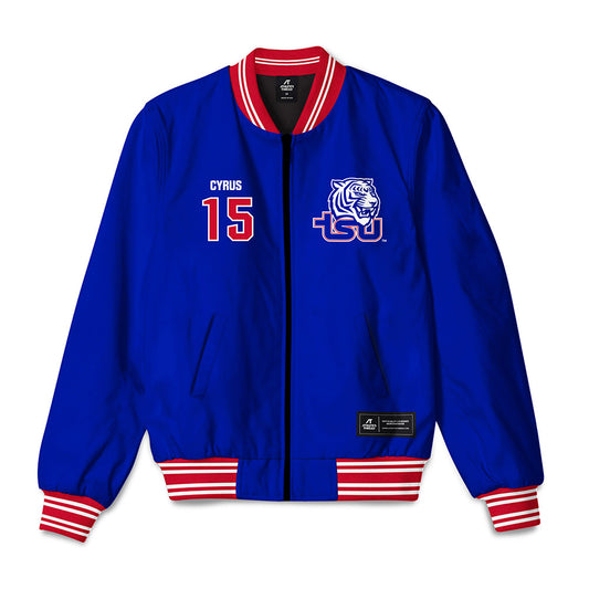 TN State - NCAA Football : Nicholas Cyrus - Bomber Jacket-0