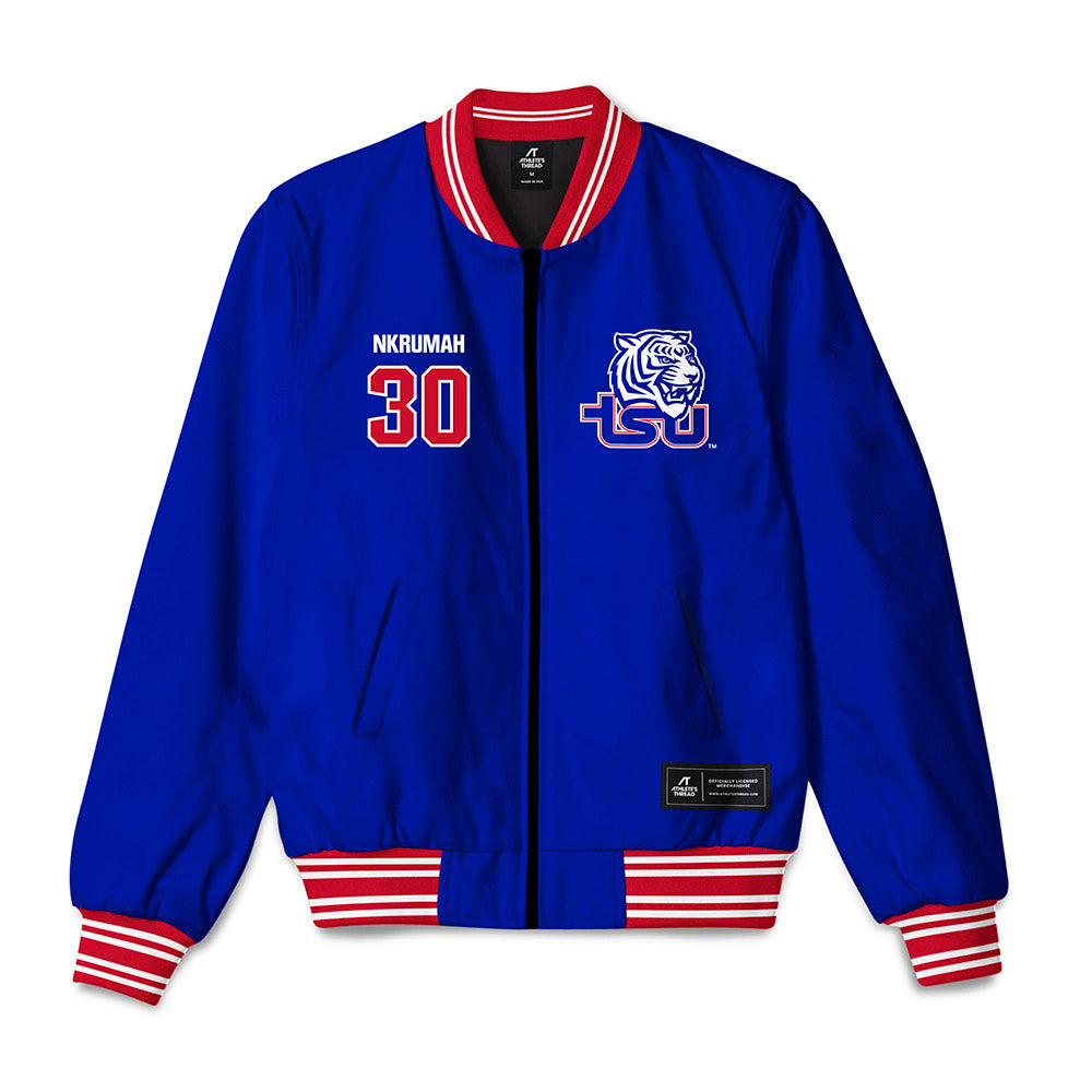 TN State - NCAA Men's Basketball : Aaron Nkrumah - Bomber Jacket-0