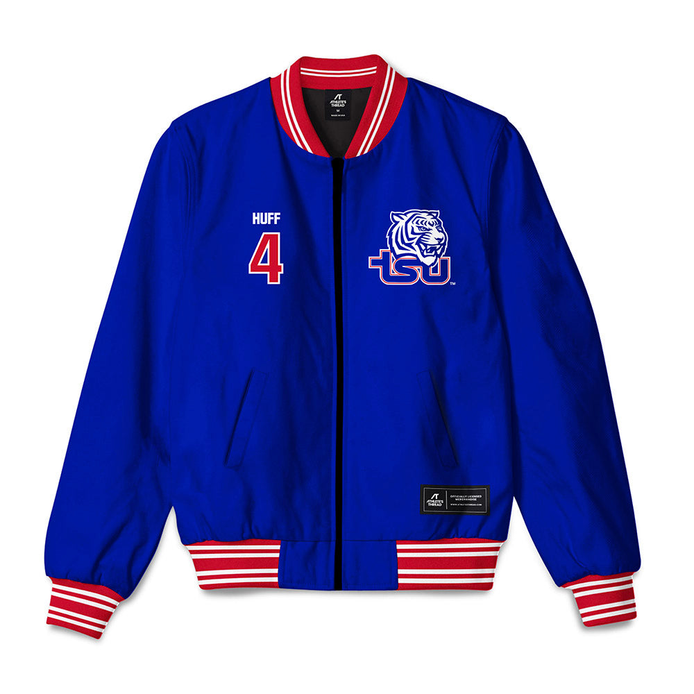 TN State - NCAA Football : Marlon Huff - Bomber Jacket-0