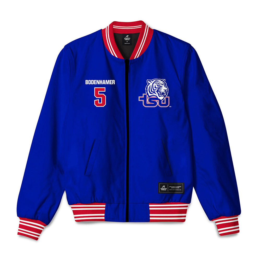 TN State - NCAA Men's Basketball : Maddux Bodenhamer - Bomber Jacket-0