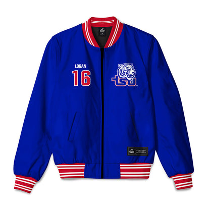 TN State - NCAA Football : Justin Logan - Bomber Jacket-0