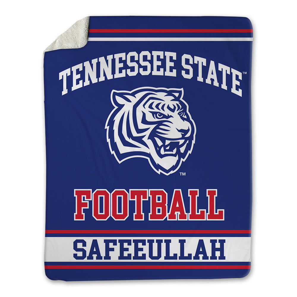 TN State - NCAA Football : Syncere Safeeullah - Blanket-0