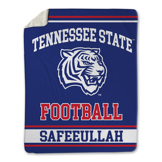 TN State - NCAA Football : Syncere Safeeullah - Blanket-0