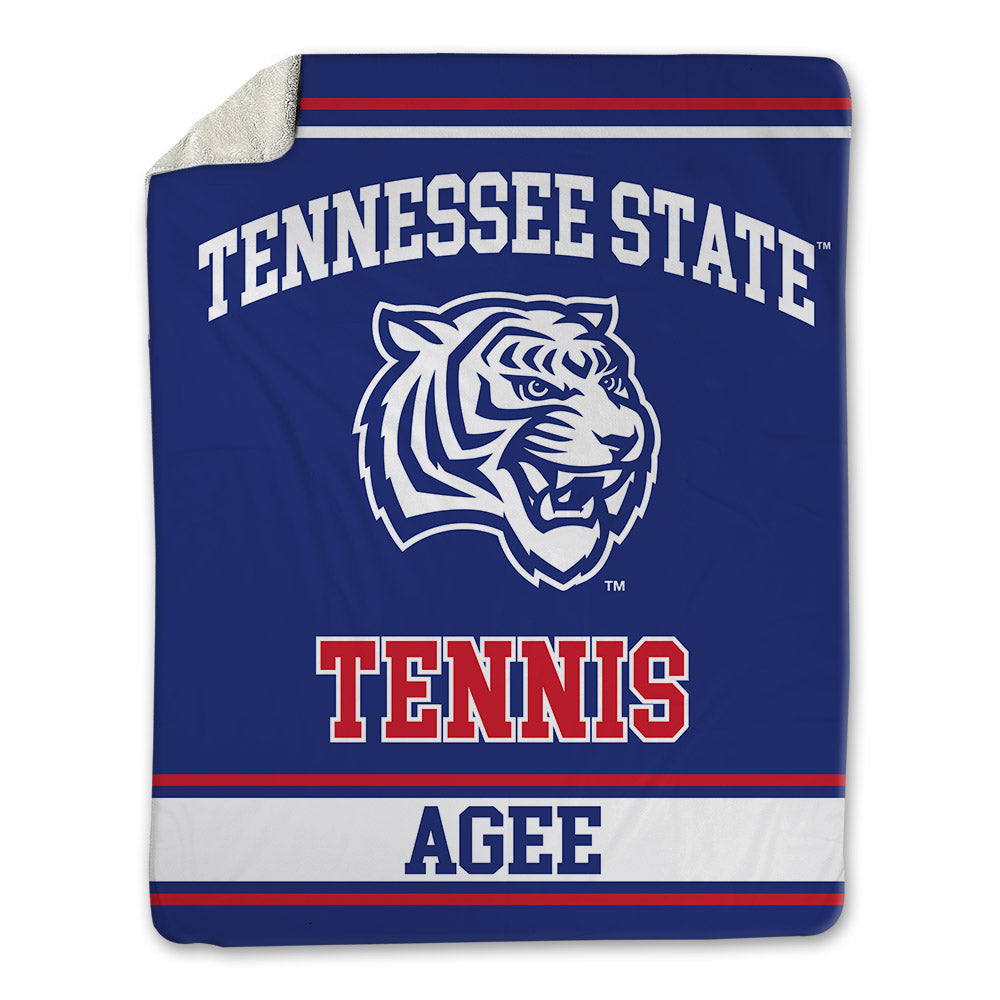 TN State - NCAA Men's Tennis : Quest Agee - Blanket-0
