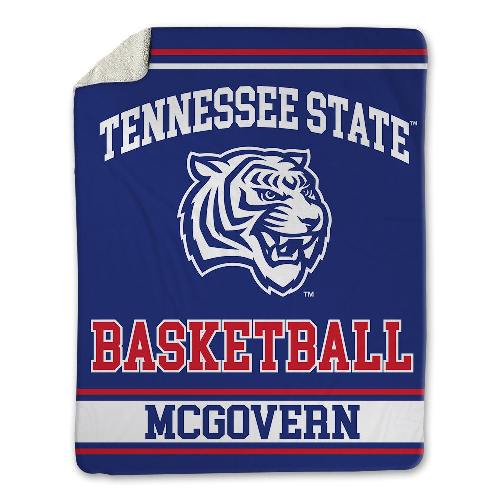 TN State - NCAA Men's Basketball : Ley McGovern - Blanket-0