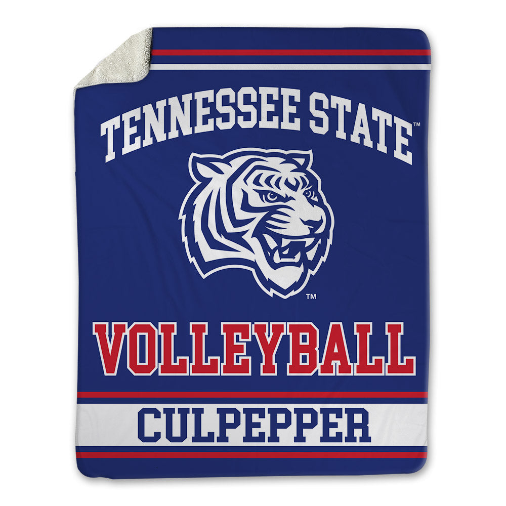 TN State - NCAA Women's Volleyball : Julia Culpepper - Blanket-0