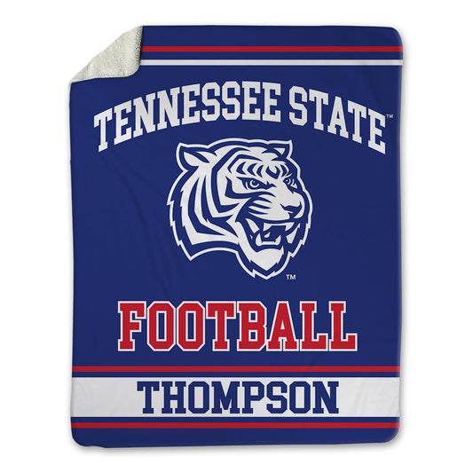 TN State - NCAA Football : Donovan Thompson - Blanket-0