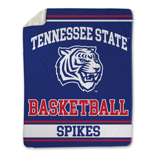 TN State - NCAA Men's Basketball : Jabrion Spikes - Blanket-0