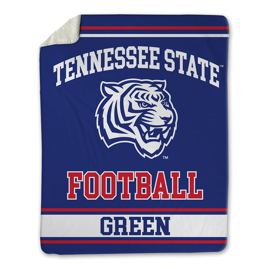 TN State - NCAA Football : Joshua Green - Blanket-0