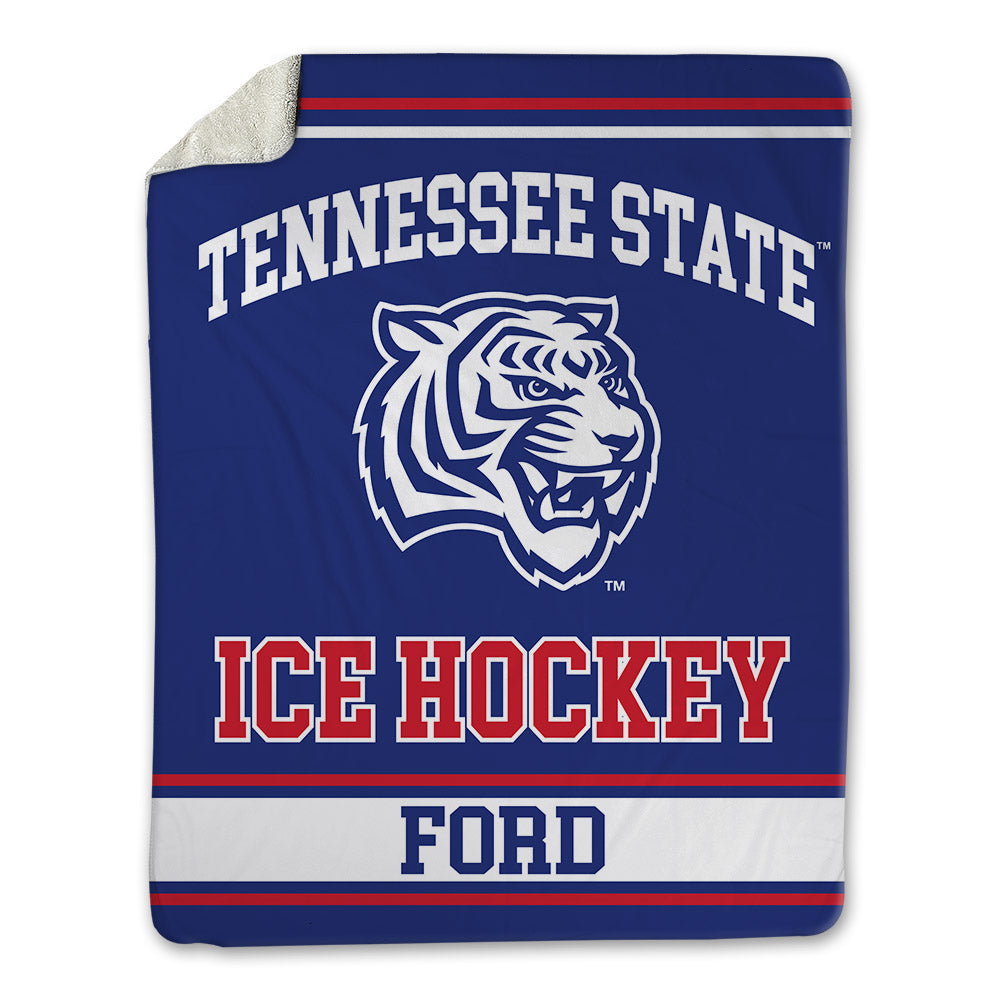 TN State - NCAA Men's Ice Hockey : Odin Ford - Blanket-0