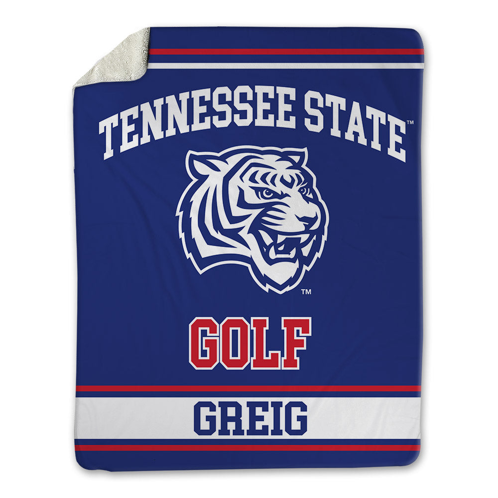 TN State - NCAA Men's Golf : Luke Greig - Blanket-0