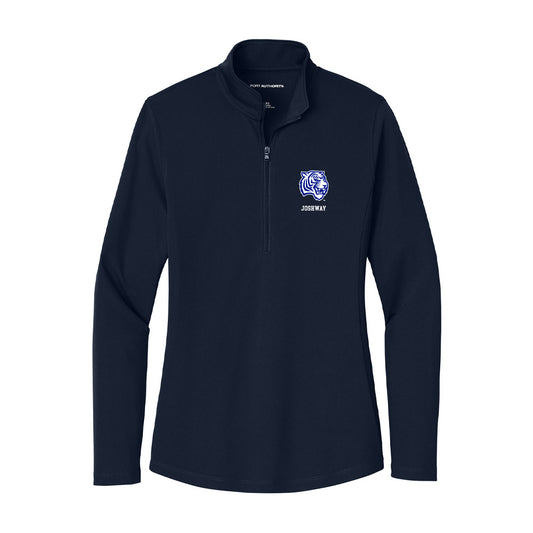 TN State - NCAA Men's Track & Field : Caleb Joshway - Women's Lightweight Quarter Zip Jacket-0