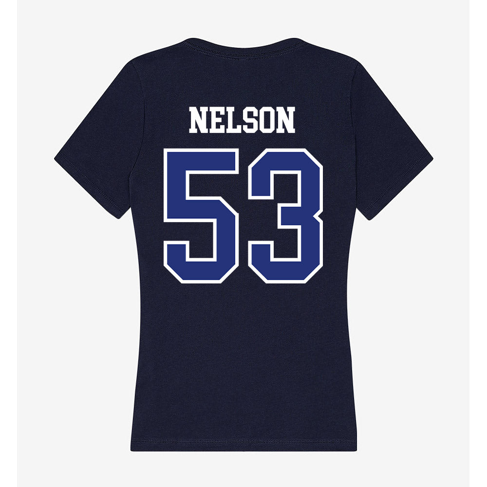 TN State - NCAA Football : Steven Nelson - Women's V-Neck T-Shirt-1