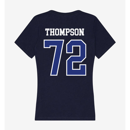 TN State - NCAA Football : Donovan Thompson - Women's V-Neck T-Shirt-1